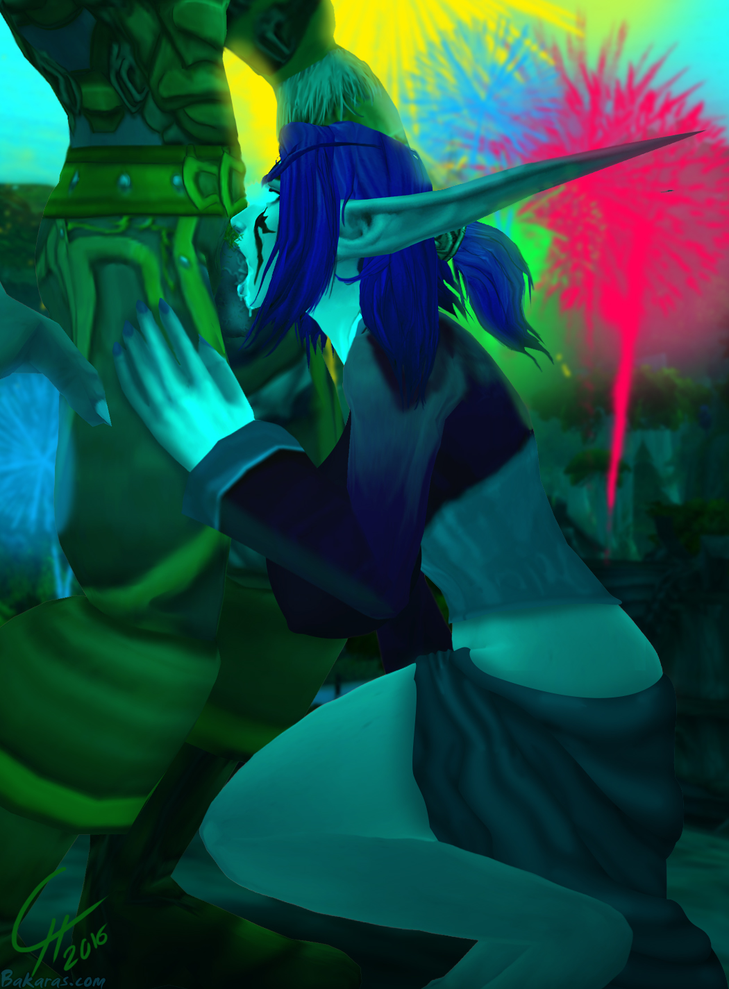 Lunar Festival Shaft of Lust [Nelf/Straight/Oral/NPC] 
Geenia Sunshadow is known for selling exotic and elegant hanbok dresses and sometimes a extremely rare dangui.
She does also like to have fun during Lunar Festival.
Keywords: NPC;Nelf;Straight;Oral