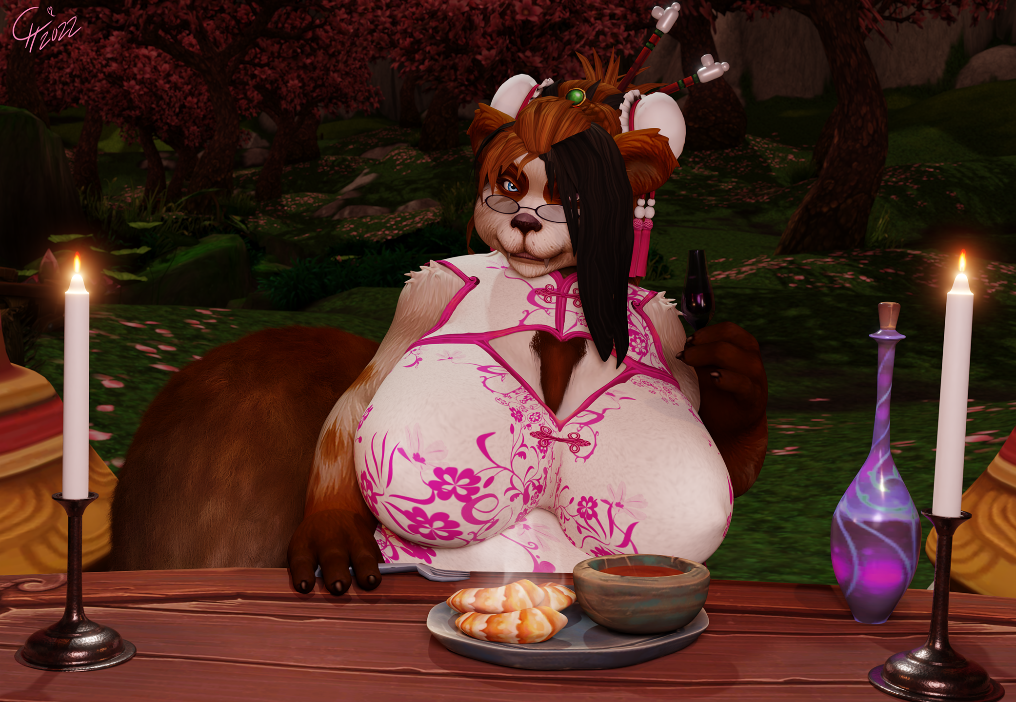 Pararel Dimensional Dating [Pandaren/SFW]
While you're out on a Valentine's Day date
with an beautiful woman with glasses, in a
pararel dimension, you are out on a date
with an beautiful woman with glasses.
[b][url=http://bakaras.com/murlocish/albums/userpics/10001/30/2022Datenight02XL.png]==XL-Size Edit==[/url][/b]
Keywords: OC;Pandaren;SFW;BBW;Tease;Pinup